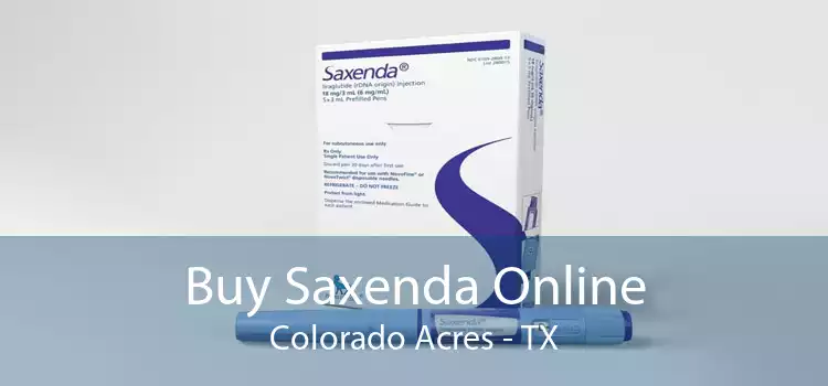 Buy Saxenda Online Colorado Acres - TX